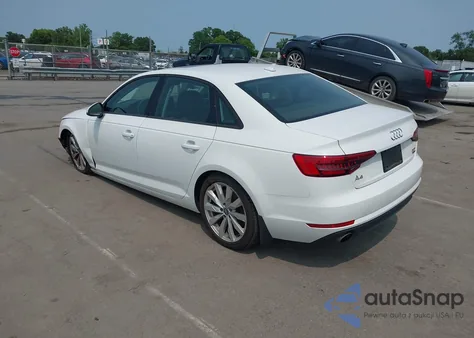 2017 Audi A4 2.0T Premium from USA, damaged, VIN WAUANAF46HN056686